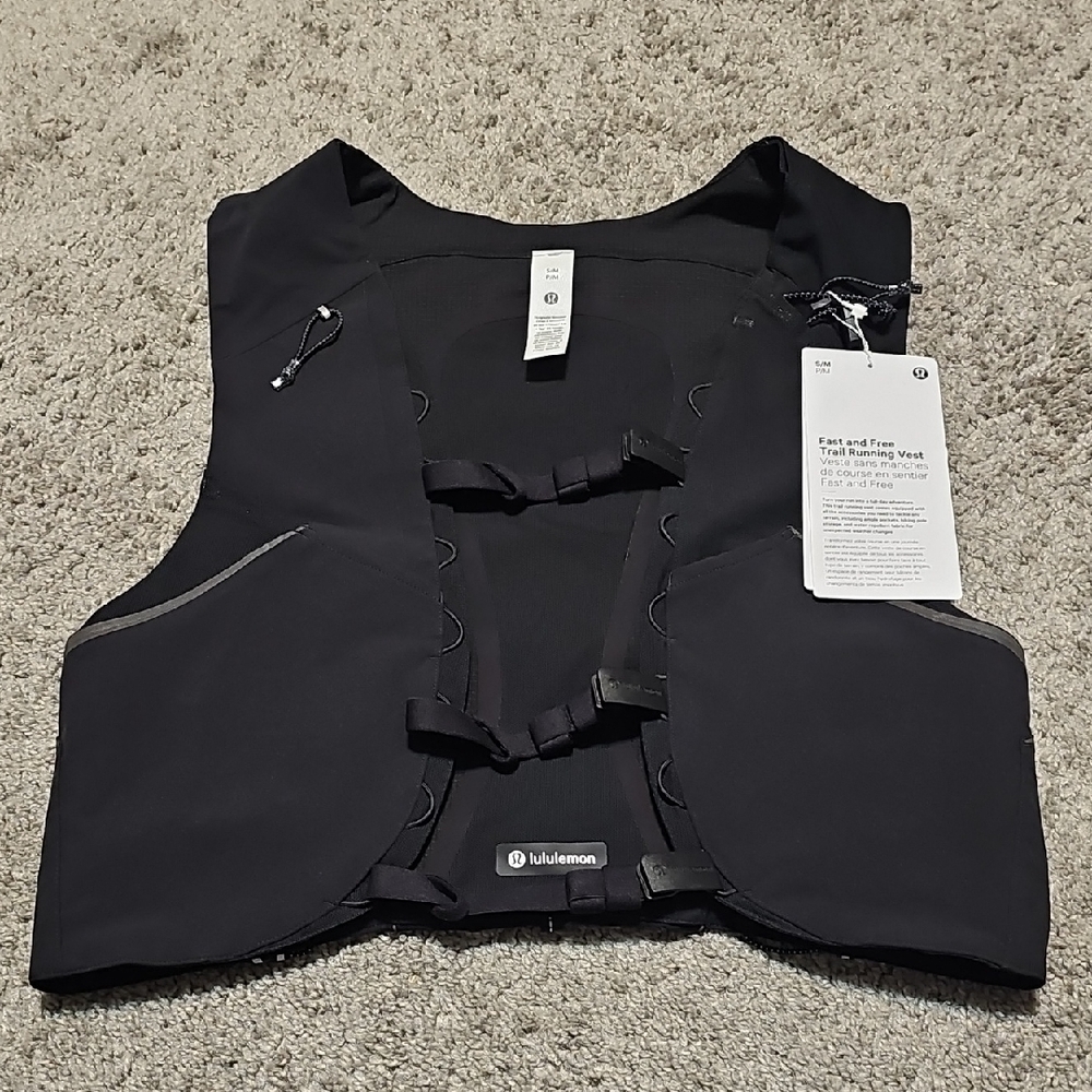 lululemon Fast and Free Trail Running Vest Size S/M
